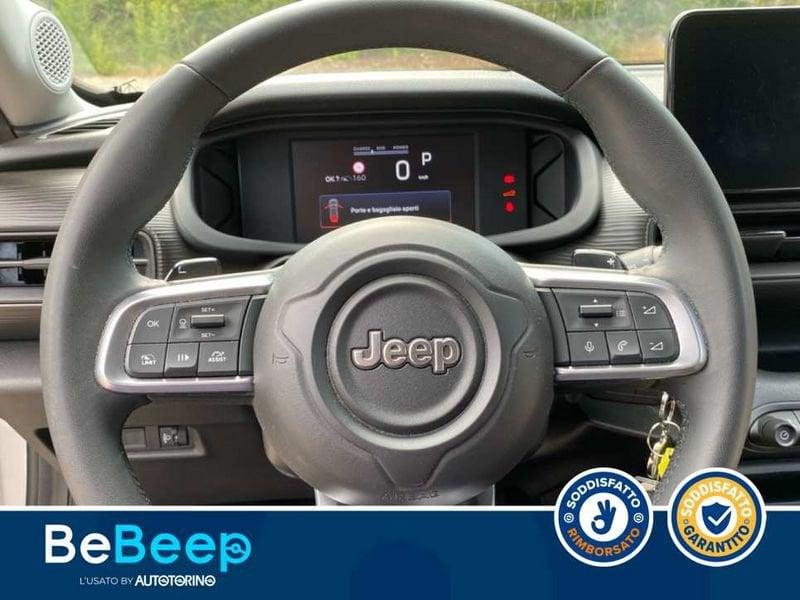 Jeep Avenger 1.2 TURBO E-HYBRID MHEV LONGITUDE FWD 110C