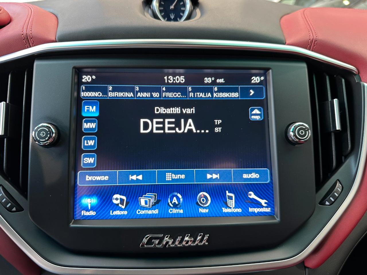 Maserati Ghibli 3.0 V6 ds 250cv auto - Euro 6