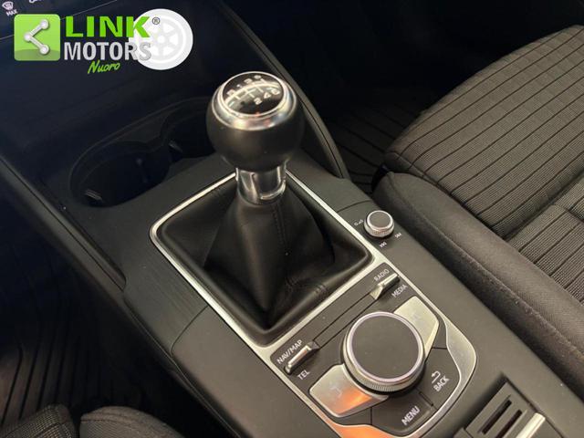 AUDI A3 SPB 30 TDI KM CERT, NAV, CLIMA BIZ.