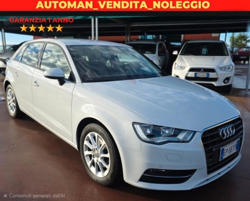 Audi A3 SPB 1.6 TDI 105 CV CR Attraction