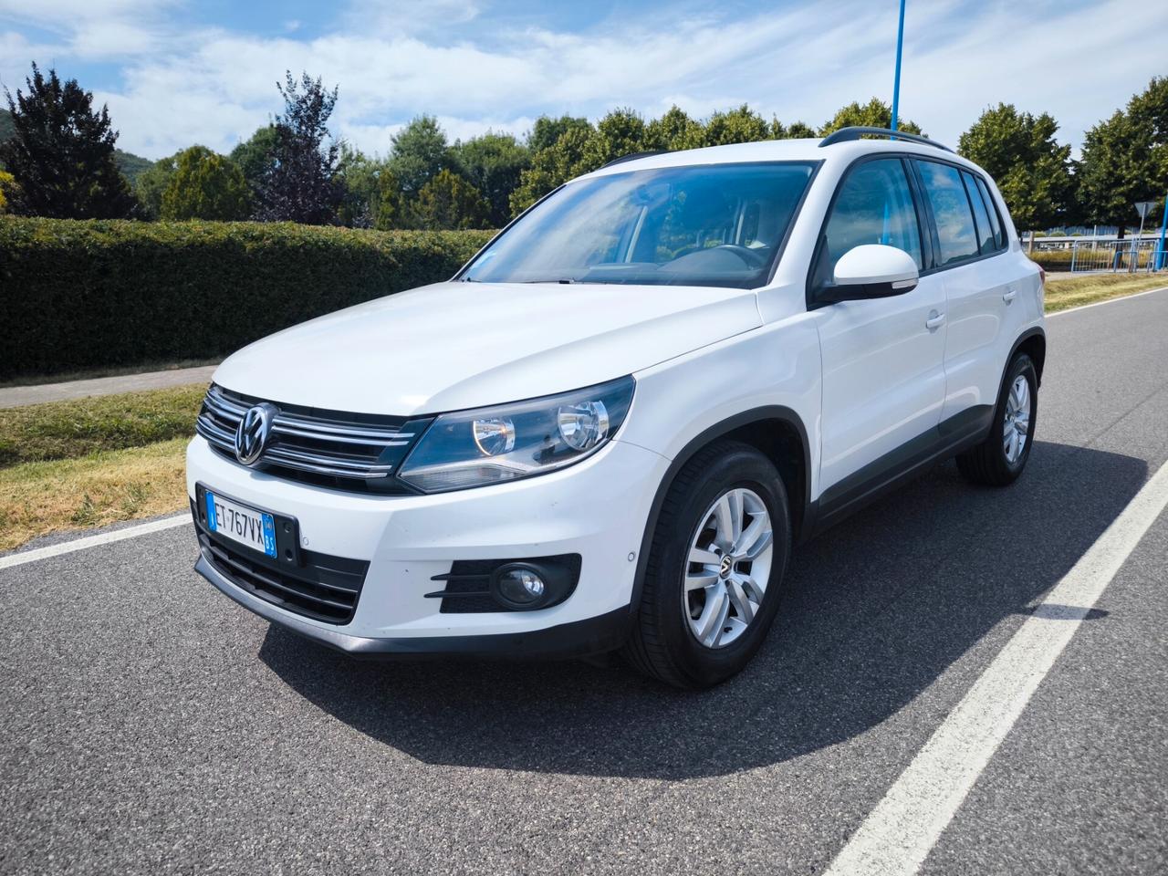 VOLKSWAGEN TIGUAN 1,4 TSI BENZINA 122 CV-OK NEOPATENTATI-GANCIO TRAINO