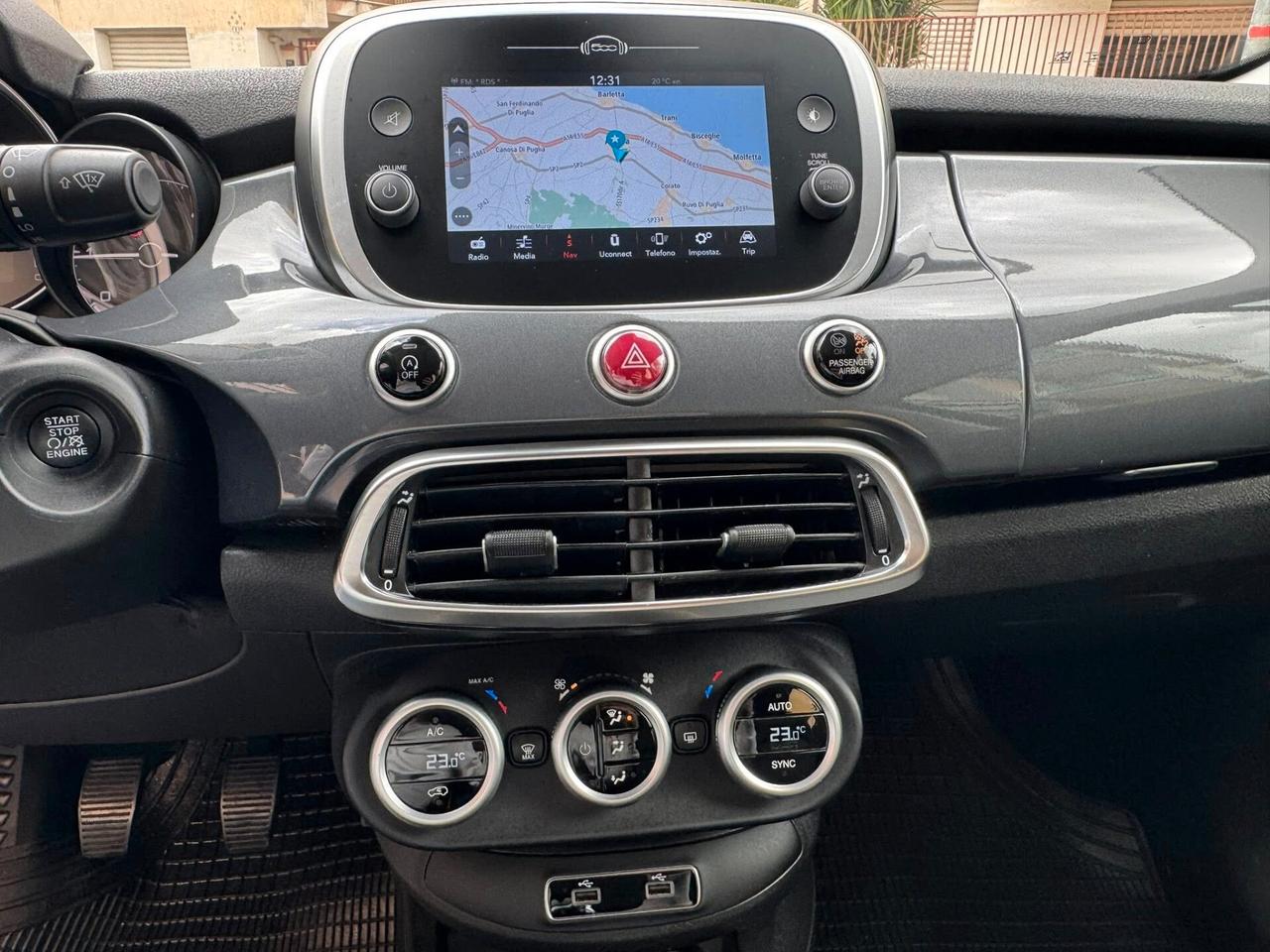 FIAT 500X CROSS 1.3 MJ 95 CV. E6 NAVI+CERCHI KM 86.000 PERFETTA