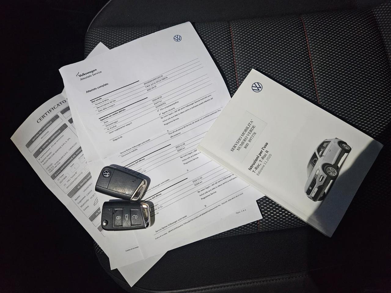 Volkswagen T-Roc RLINE 2.0 150cv automatica DSG