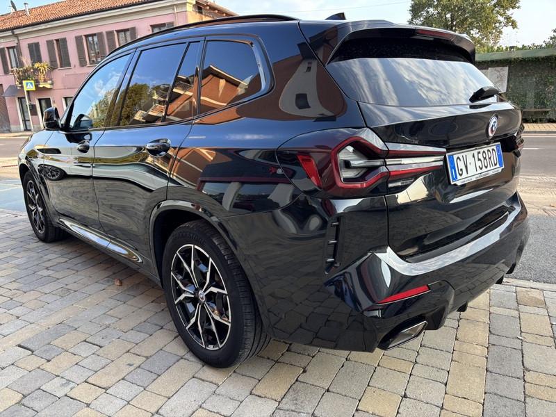 BMW X3 xdrive20d mhev 48V Msport auto FARI LASER-NAVI-19"