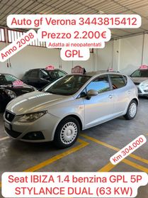 Seat Ibiza 1.4 5p. Stylance Dual
