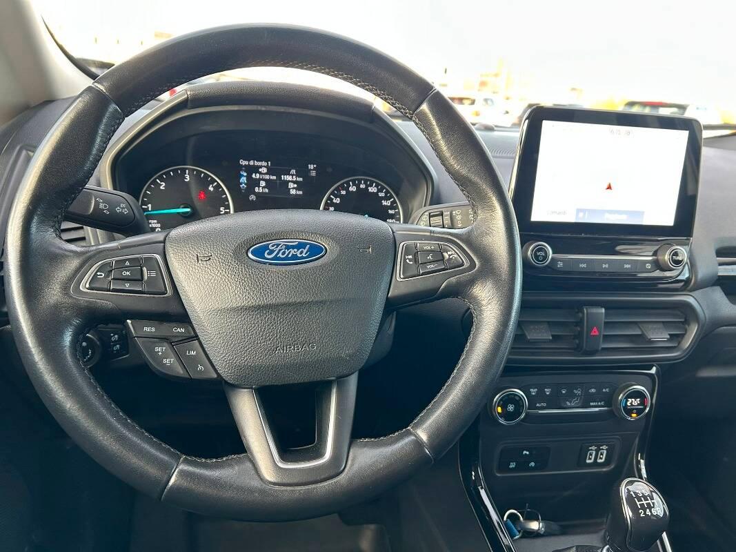 Ford EcoSport 1.5 tdci Plus s&s 100cv my18