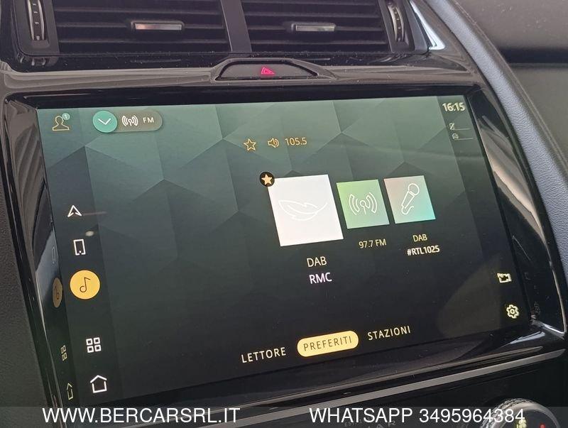 Jaguar E-Pace E-Pace 2.0D I4 163 CV AWD Auto SE*PELLE*TELECAMERA 360*CAMBIO AL VOLANTE*LED*