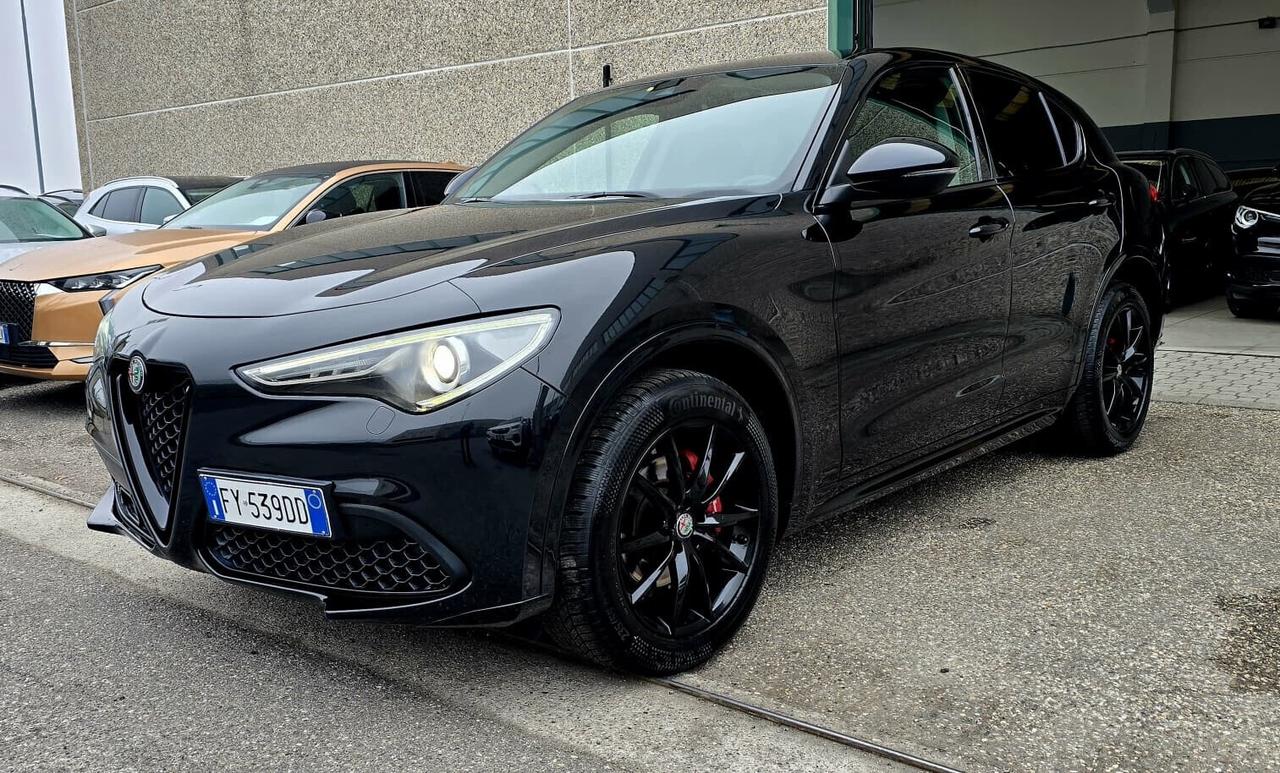 ALFA ROMEO STELVIO 2.2 TURBODIESEL AT8 Q4 190CV – LED, PORTELLONE ELETTRICO, CRUISE CONTROL