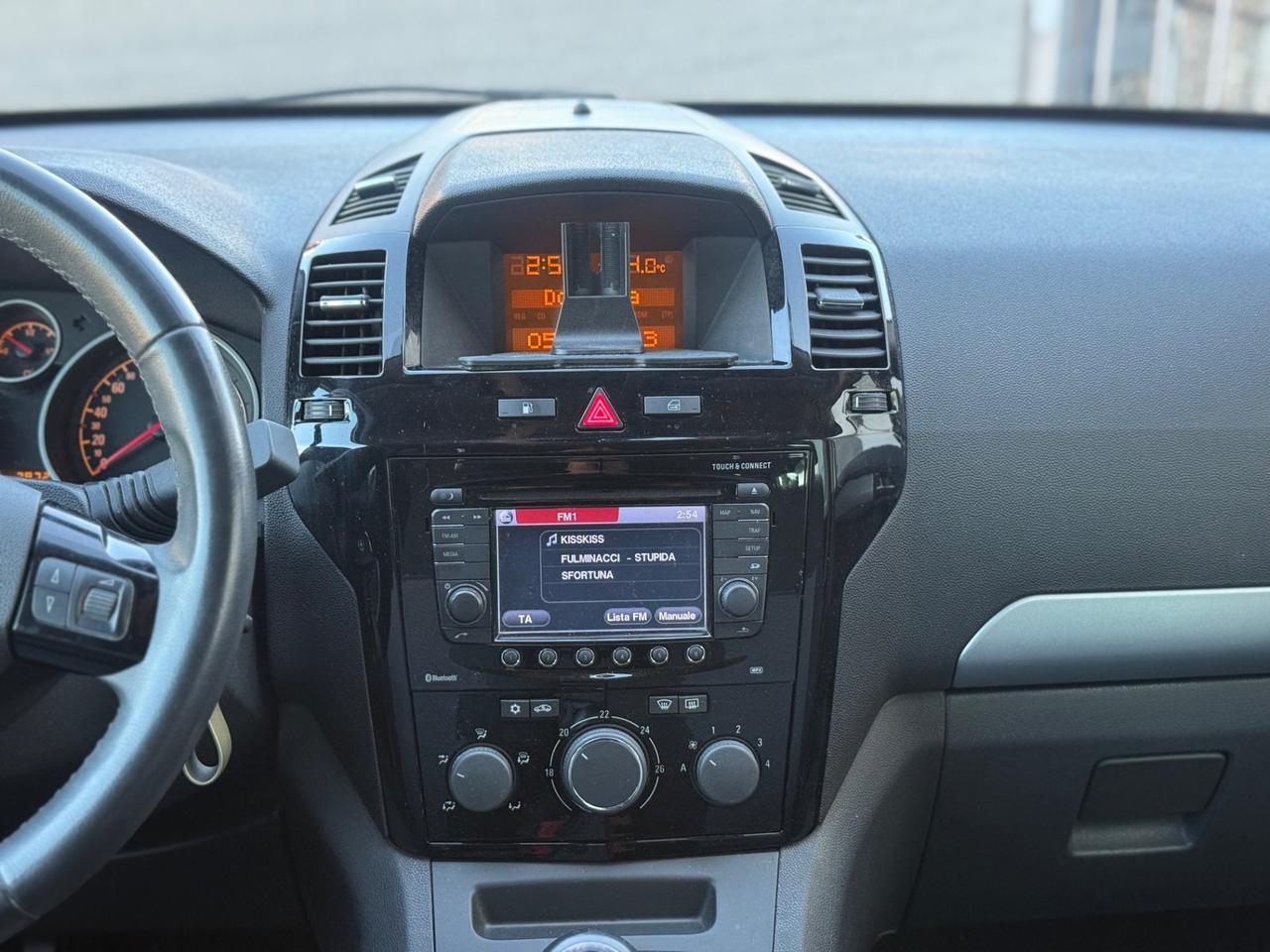 Opel Zafira 1.6 Turbo Metano 2029 7 POSTI 2012