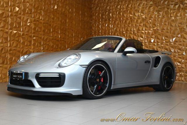 PORSCHE 911 991 3.8 TURBO CABRIO PDK 540CV PASM STRAFULL NUOVA