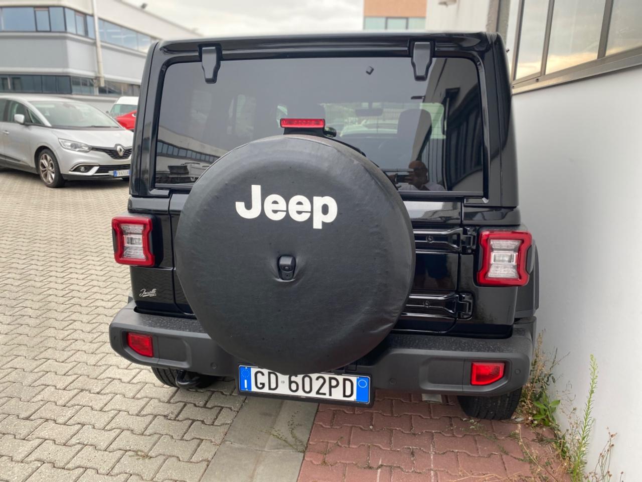 Jeep Wrangler Unlimited 2.0 Turbo Sahara 7500 km TUTTI ACCESSORI NUOVI ORIGINALI