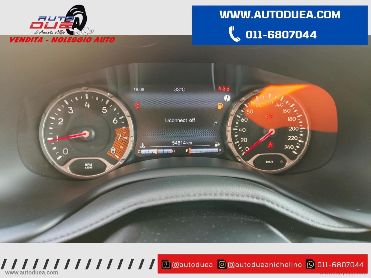 JEEP Renegade 1.3 T4 150 CV C/AUT. Limited NO VINCOLI FINANZIARI