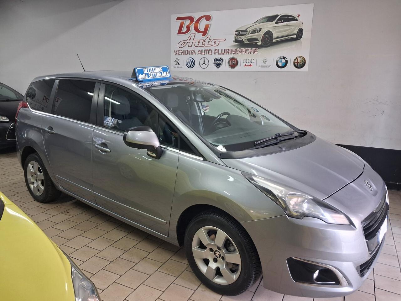 Peugeot 5008 1.6 hdi unico prop 7 posti 2015