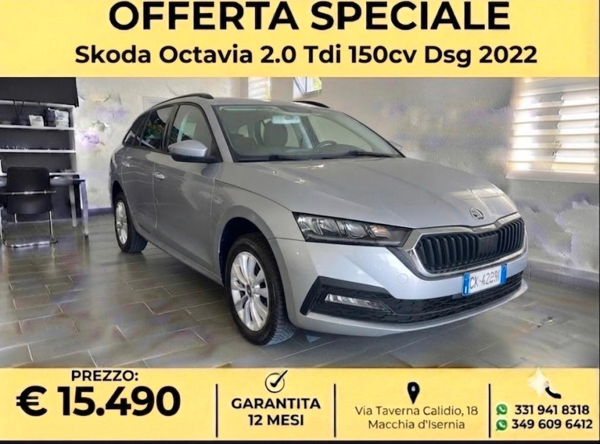 Skoda Octavia 2.0 TDI EVO SCR 150 CV DSG Wagon Executive 2022