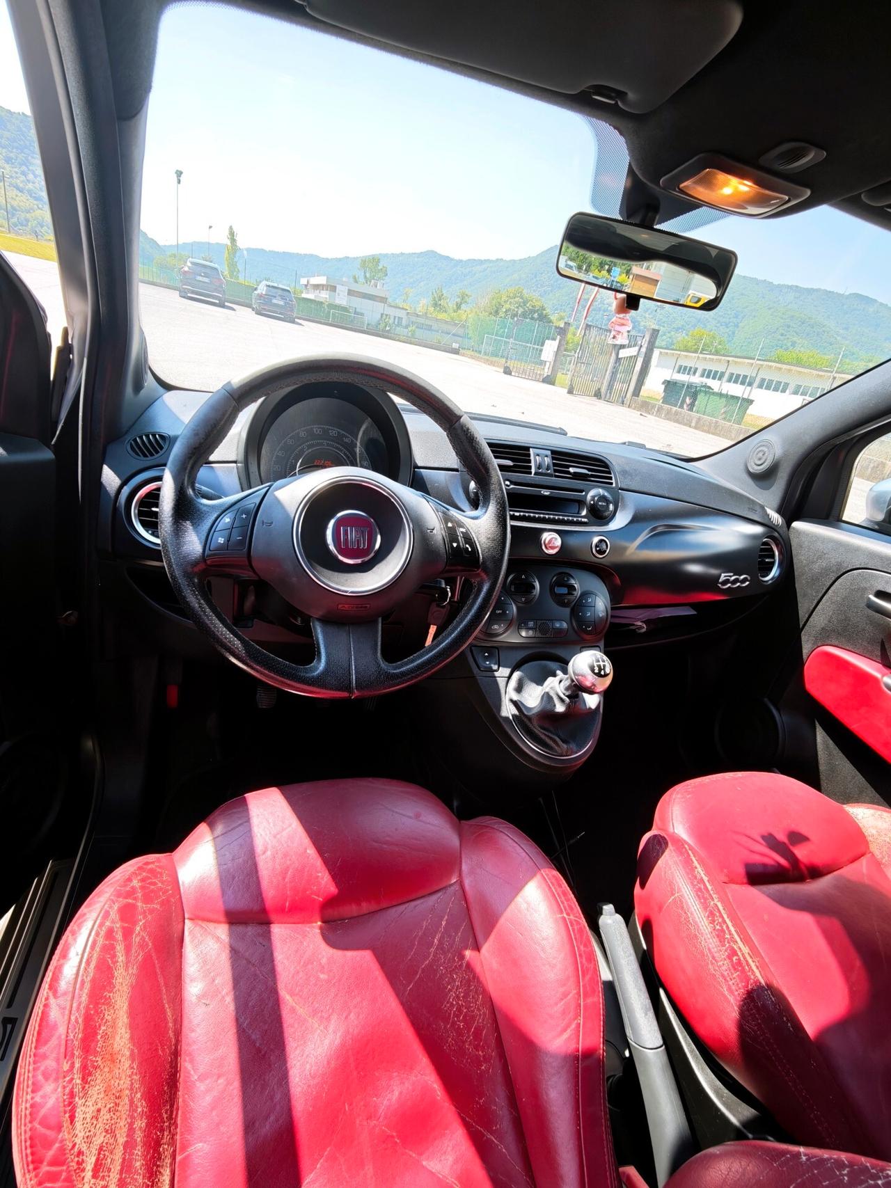 Fiat 500 1.3 Multijet 95 CV Black Matt (nero opaco)
