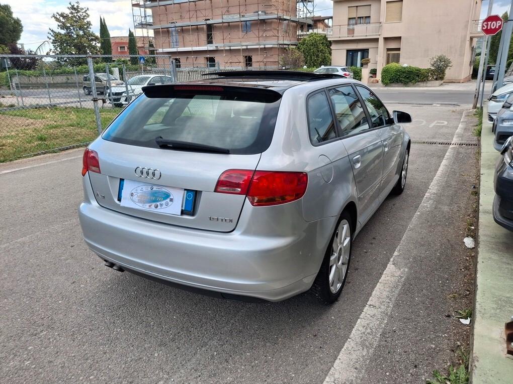 Audi A3 SportBack 1.9 TDI S-Line TETTO