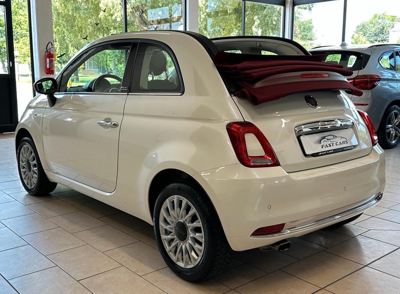 FIAT 500C 1.2 LOUNGE *NEOPATENTATI*BLUETOOTH*CRUISE*