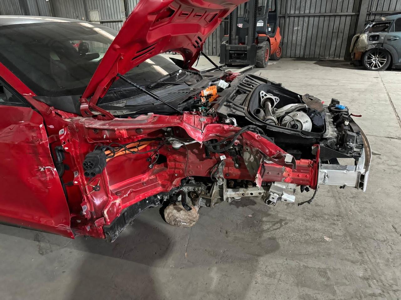 Audi e-tron RS etron GT 2022 INCIDENTATA