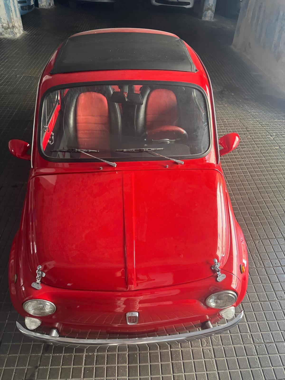 Fiat 500 F PISTA CAMBIO SINCRONIZZATO MOTORE 600