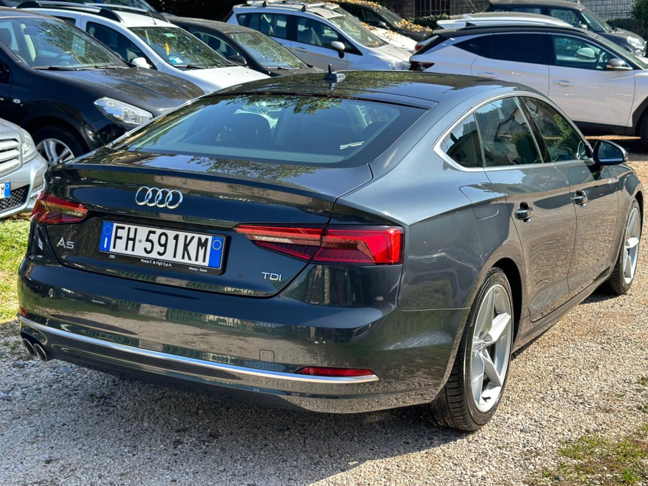 Audi A5 SPB 2.0 TDI 190 CV ULTRA SPORT KMCERT UNICOPR