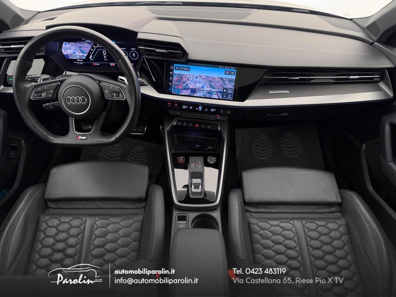 Audi RS3 Sportback 2.5 tfsi quattro S-tronic Black-Tetto-Matrix-Pelle