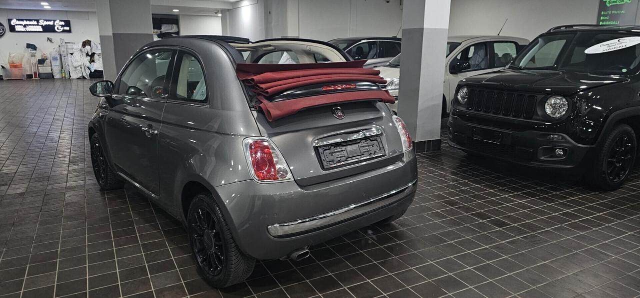 NUOVA FIAT 500C CABRIO LOUNGE 1.2 BENZ 69CV DUALOGIC EDITION