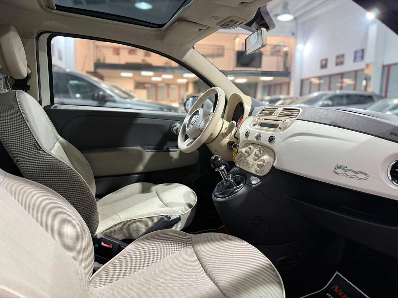 Fiat 500 1.2 benz 69cv Lounge 2010 Con soli 100.000KM