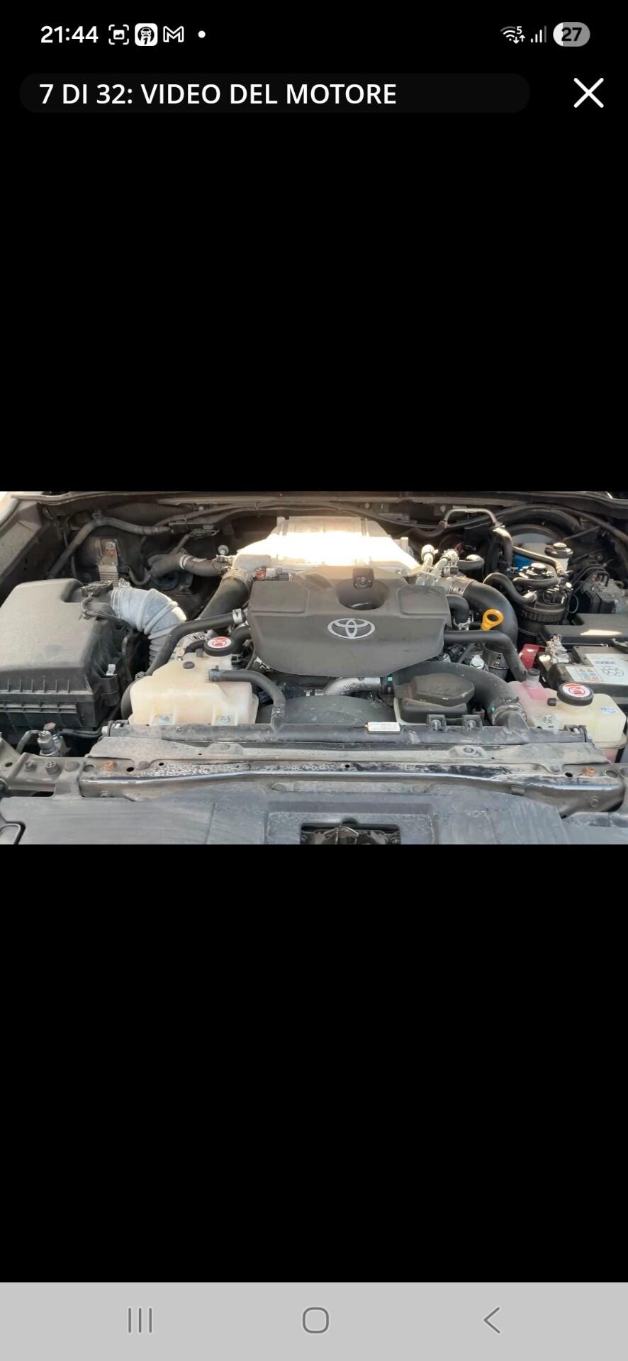 Toyota Hilux 2.4 D-4D 4WD 4 porte Double Cab Comfort