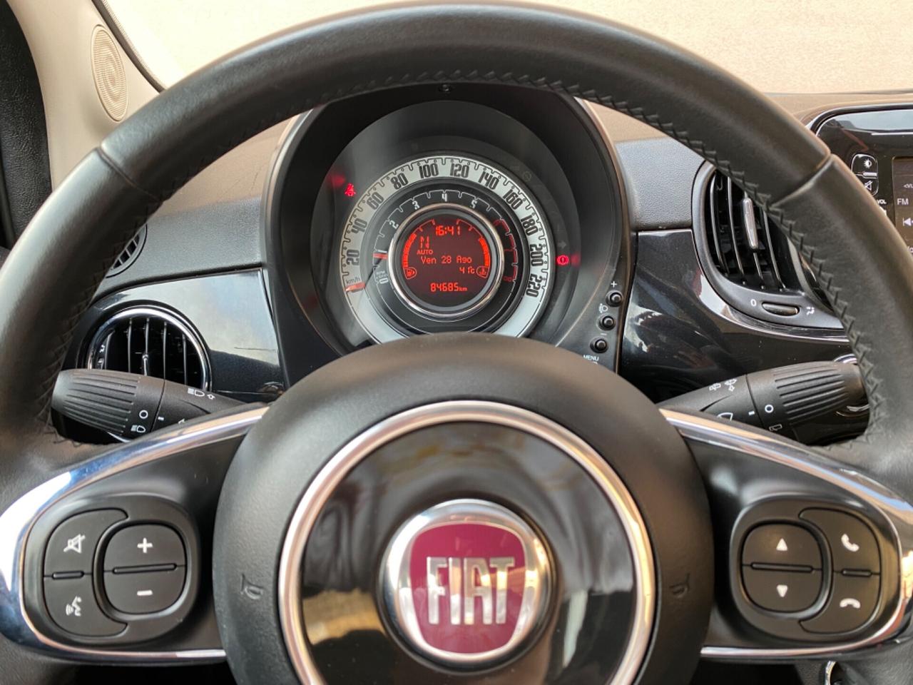 Fiat 500 1.2 Benzina Automatica tetto panoramico