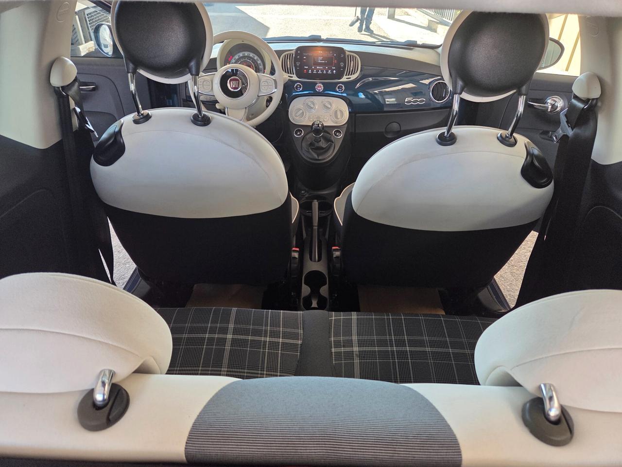 Fiat 500- 1.2 LOUNGE Blu NAVI7' MY 2019