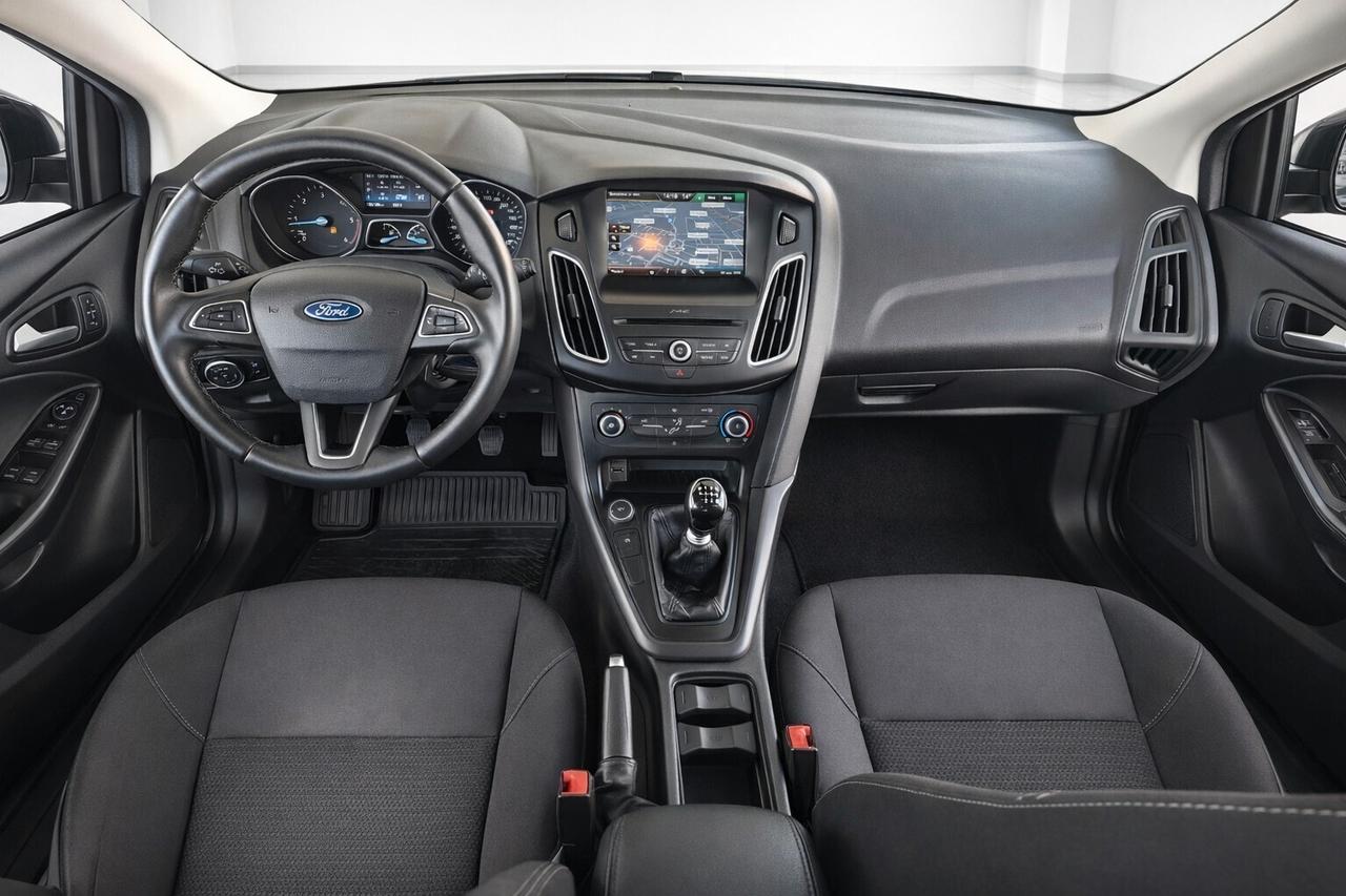 FORD FOCUS 1.5 TDCI 95CV 2016 TITANIUM – NAVI – GARANZIA – KM CERTIFICATI