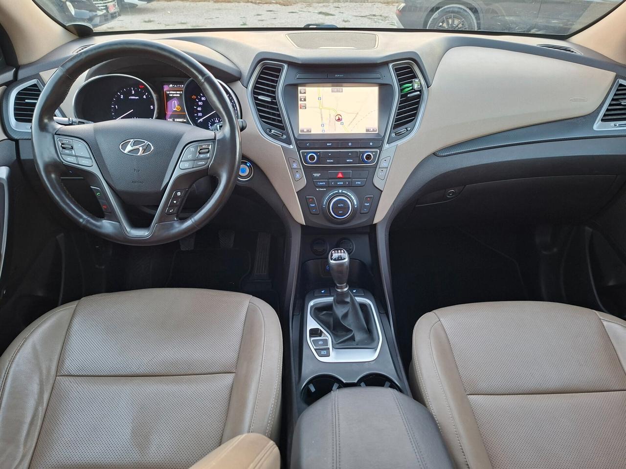 Santa Fe 2.0 CRDi 4WD XPossible TETTO -PELLE -NAVY