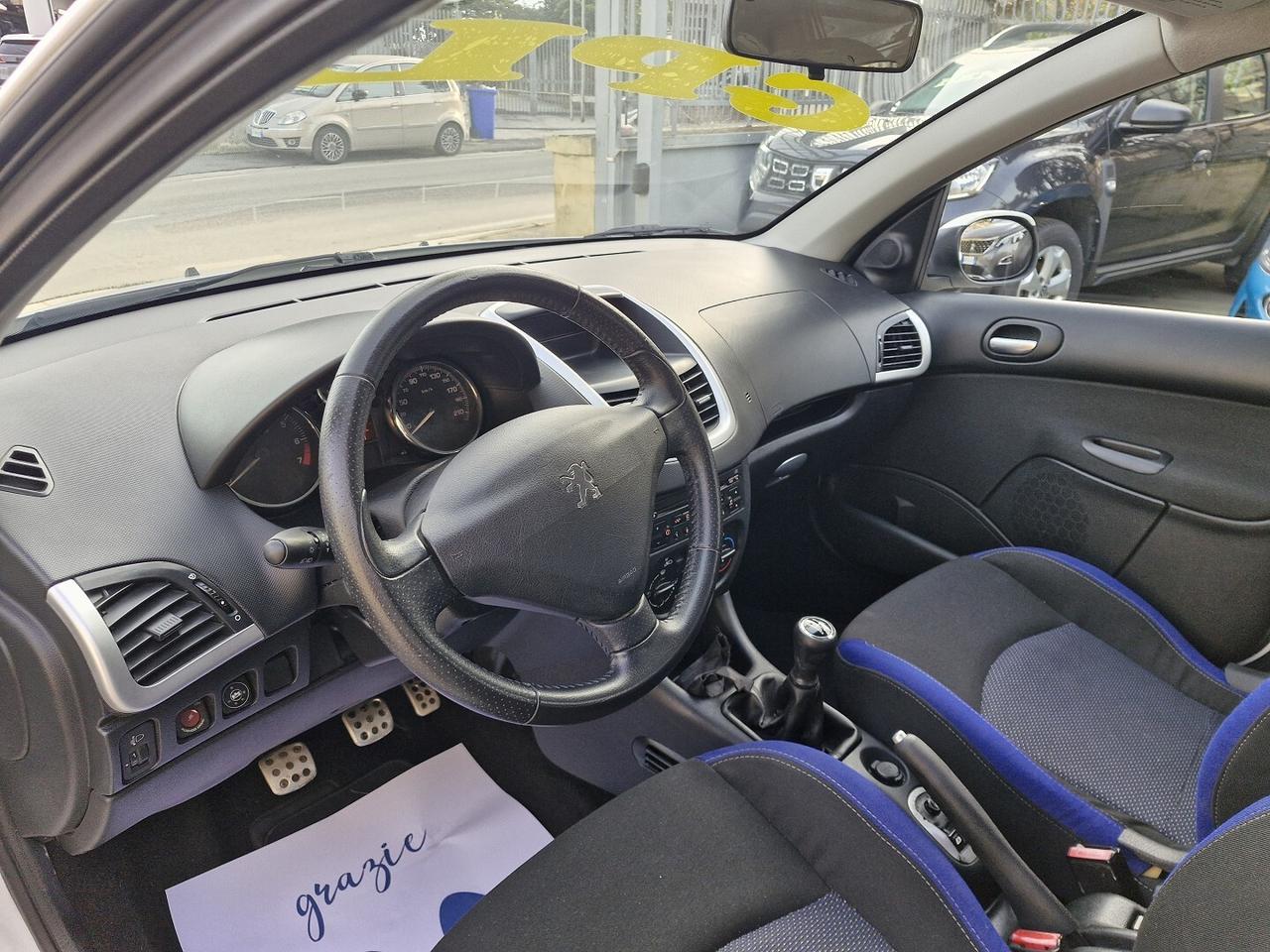 PEUGEOT 206 1.1 ECO GPL 60CV 10/2012 80000 KM