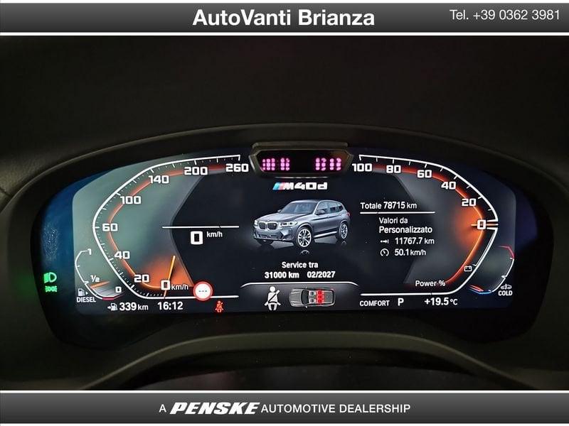 BMW X3 X3 xdrive M40d mhev 48V