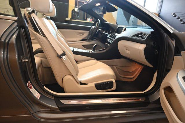 BMW 640 i CABRIO FUTURA AUTO NAVI 19"FULL PELLE TEL CRUISE