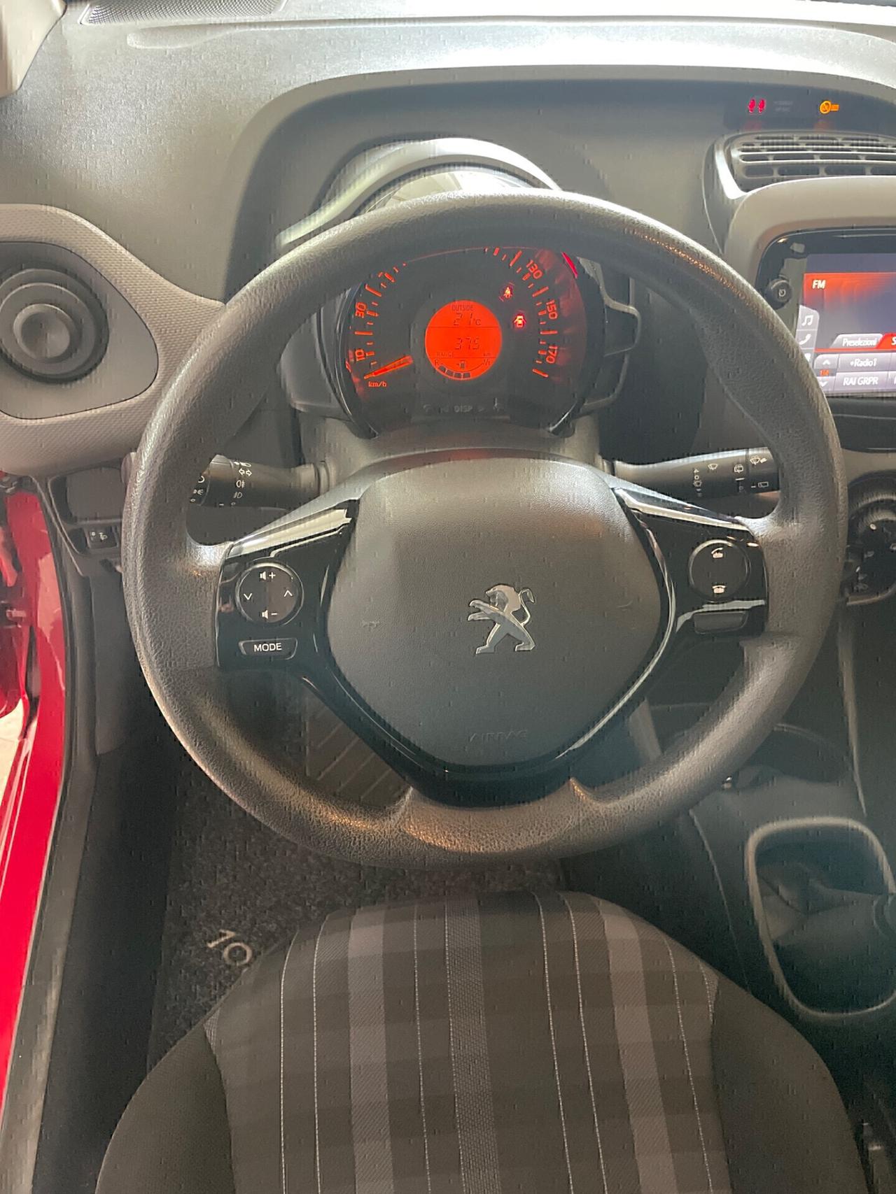 PEUGEOT 108 1.0 VTI 72 CV 5 PORTE ACTIVE