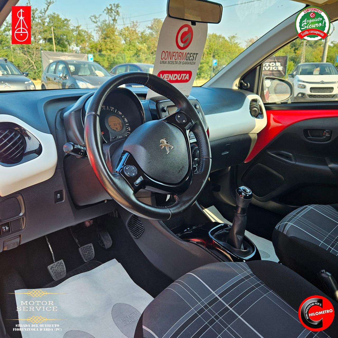 Peugeot 108 1.2 82cv Unipro da 79€ mese