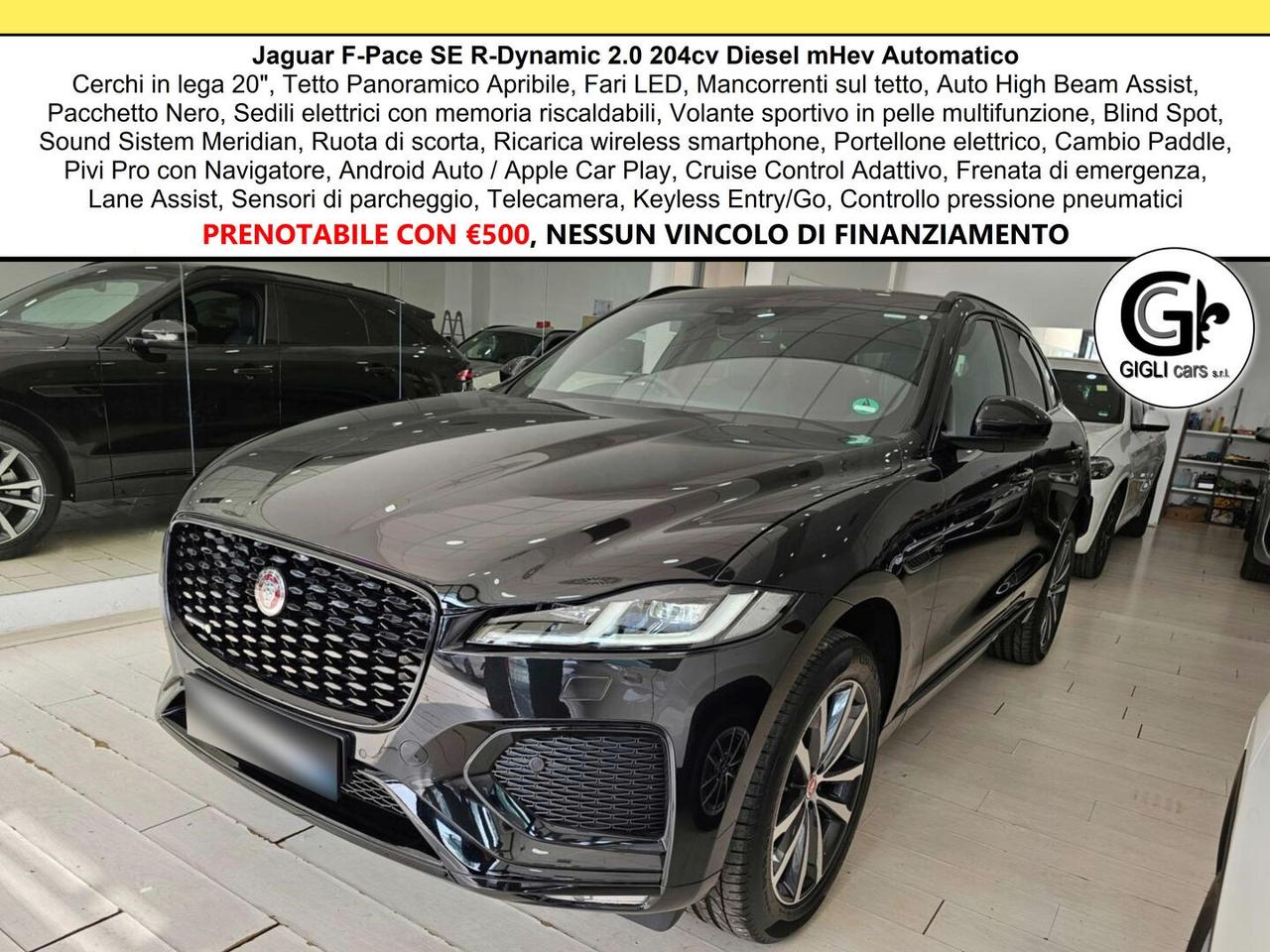 Jaguar F-Pace 2.0 D204 R-Dynamic SE awd auto c.20" TETTO Apr. LED