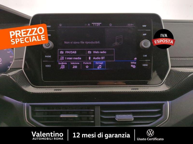 Volkswagen T-Cross 1.0 TSI DSG R-LINE 115 CV