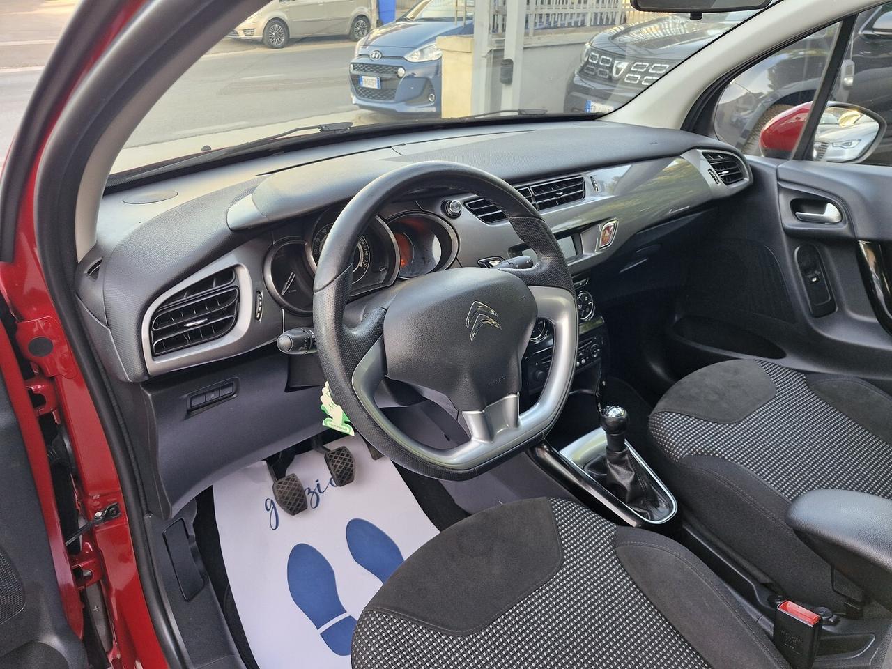 CITROEN C3 1.4 HDi 68CV EXCLUSIVE ANNO 2014