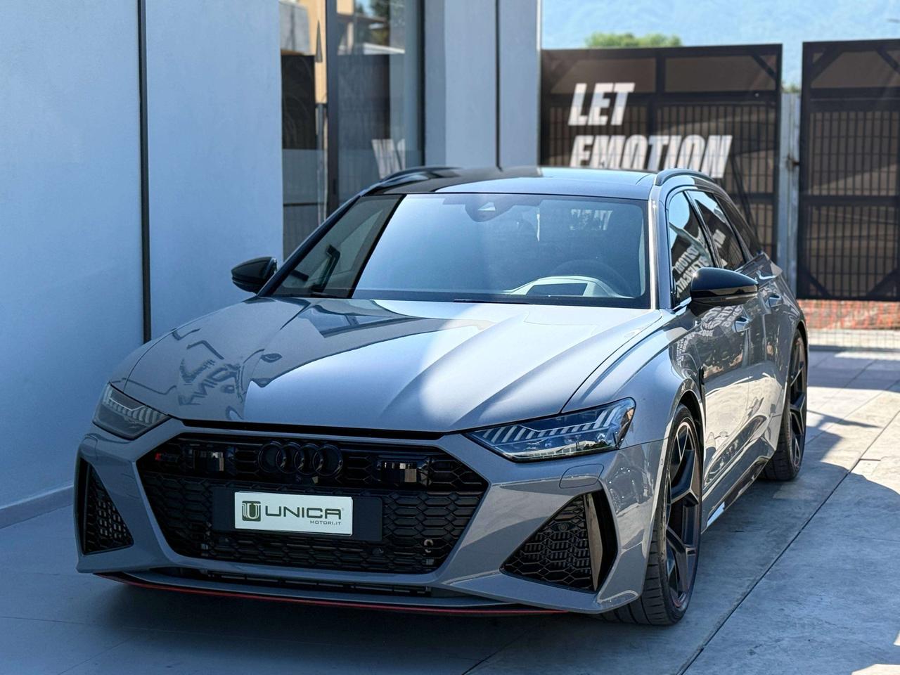 Audi RS6 Avant 4.0 630CV MHEV Performance Quattro TipTronic ITALIANA - TETTO - IVA ESPOSTA