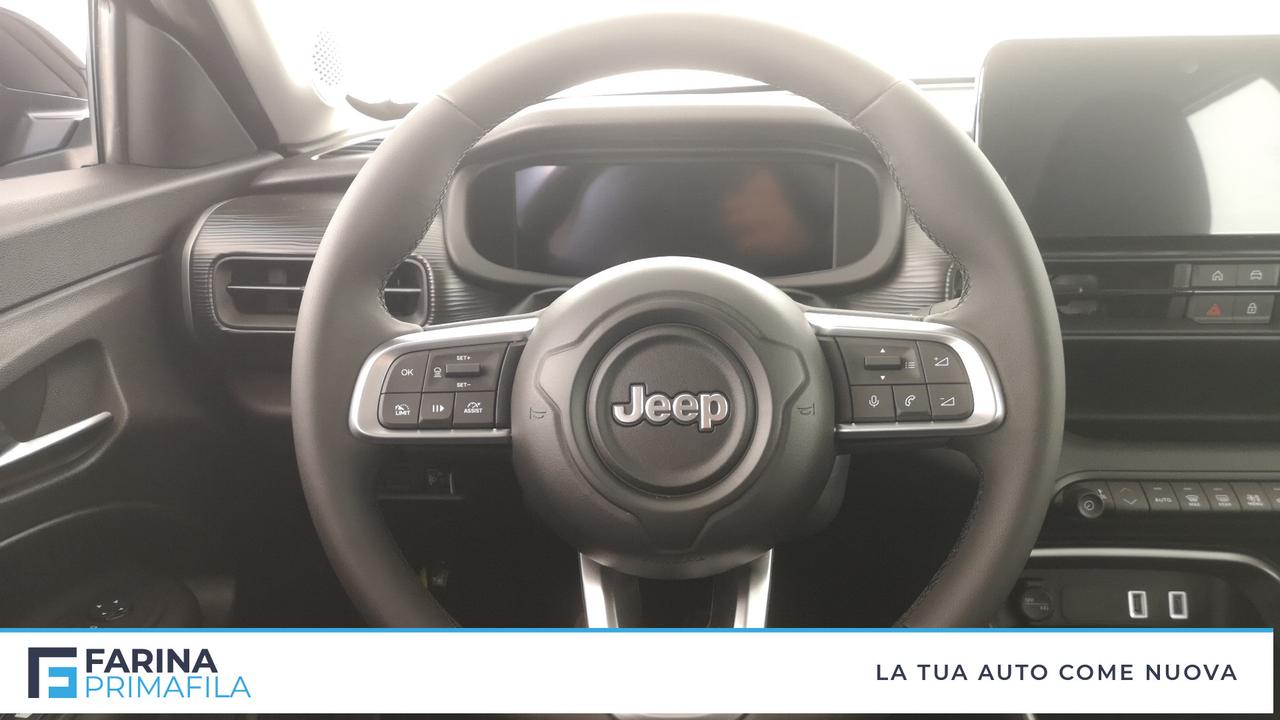 JEEP Avenger Benzina Avenger Altitude 1.2 100cv