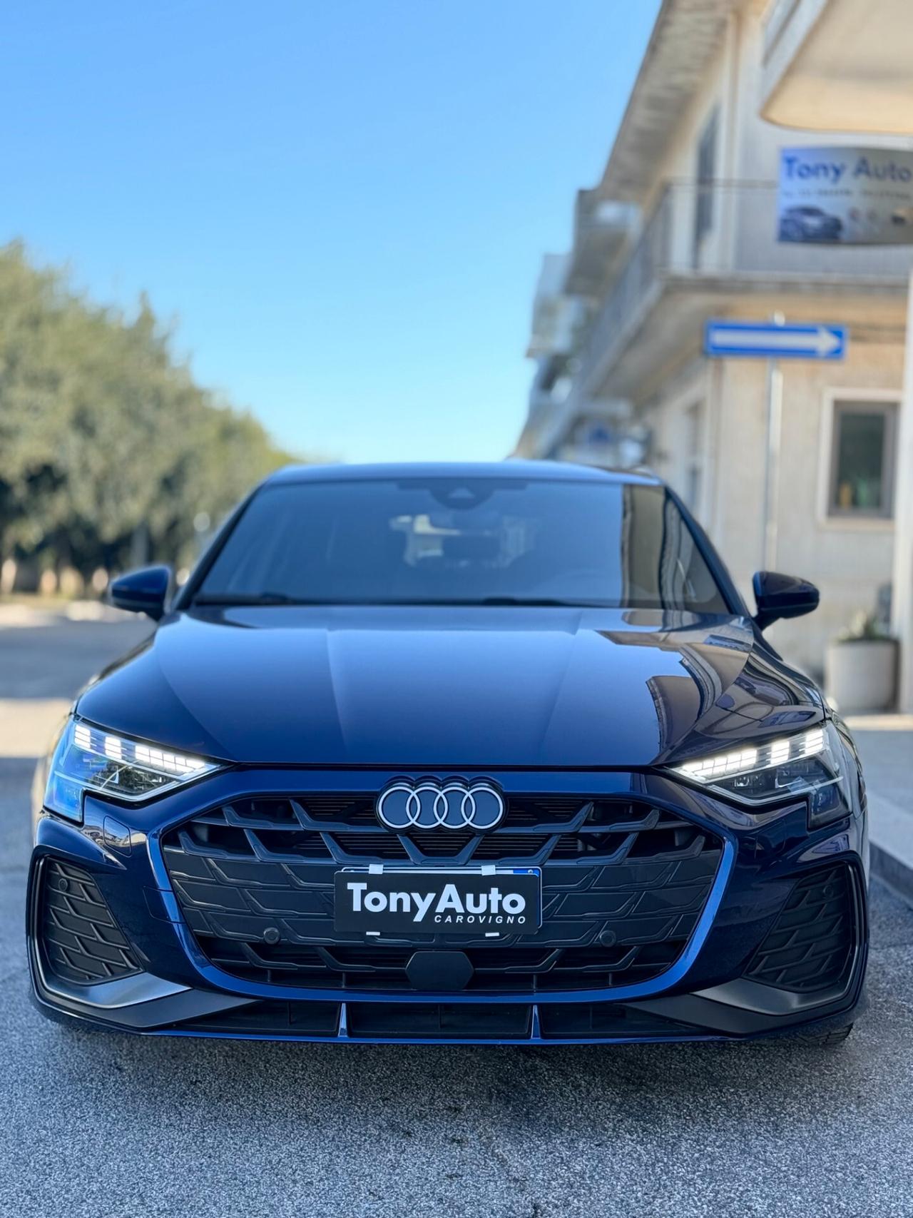 Audi A3 SPB 35 TDI S tronic line edition PACCHETTO LUCI SOFFUSE,APPLE CARPLAY,NAVI,TELECAMERA,FARO MATRIX