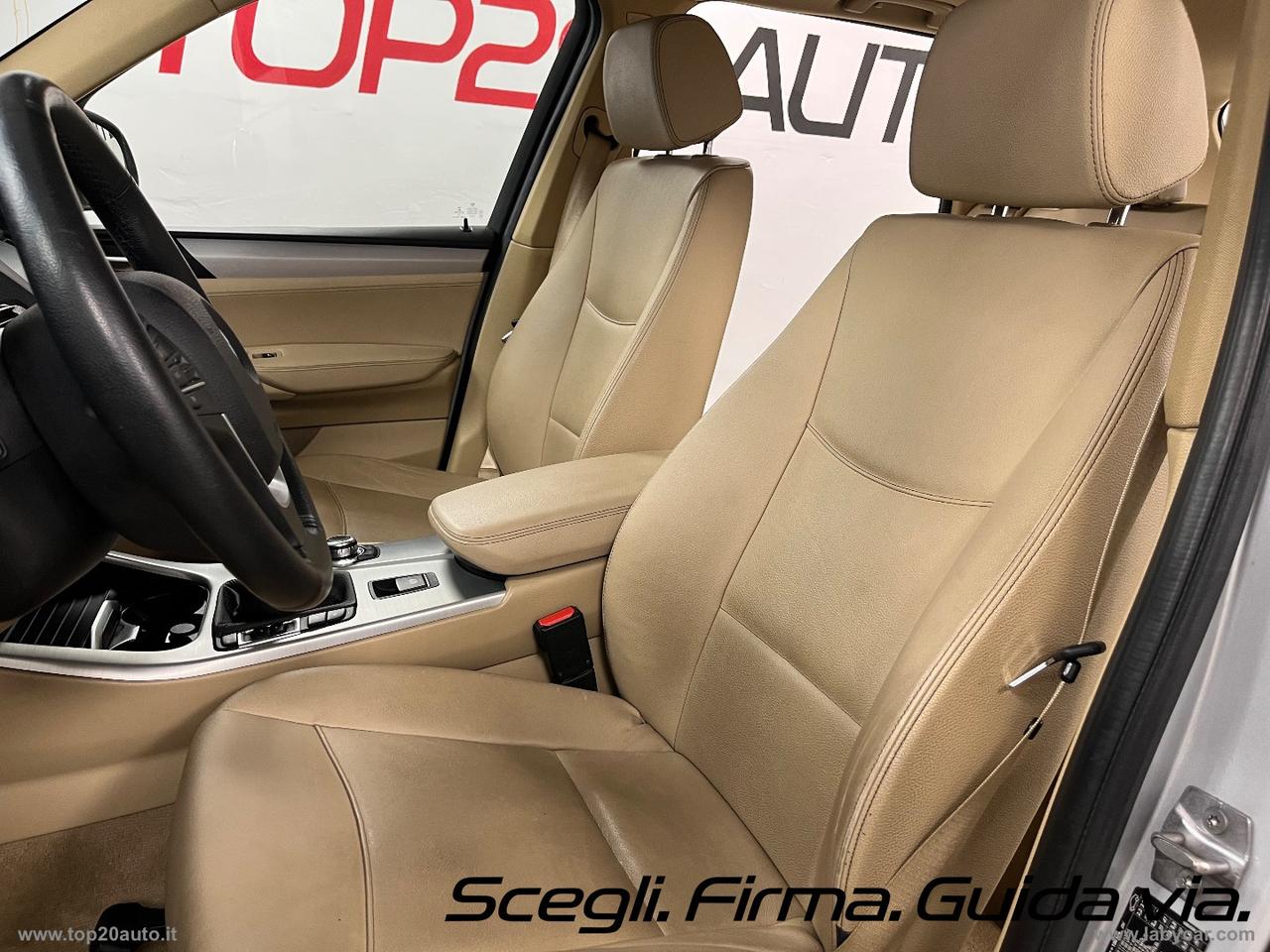 BMW X3 XDrive20d XLine|PELLE TOTALE|8 GOMME