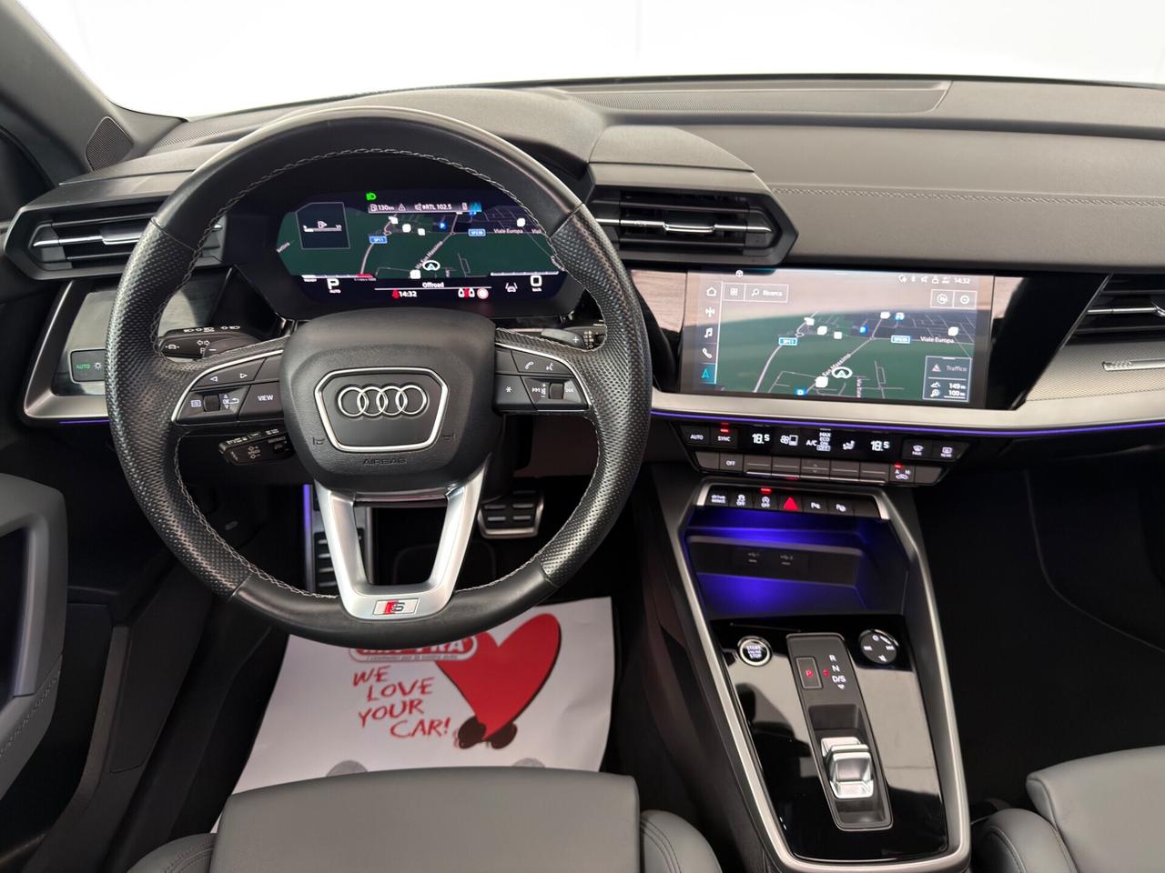 Audi A3 SPB 35 TDI S tronic line edition Identity Black
