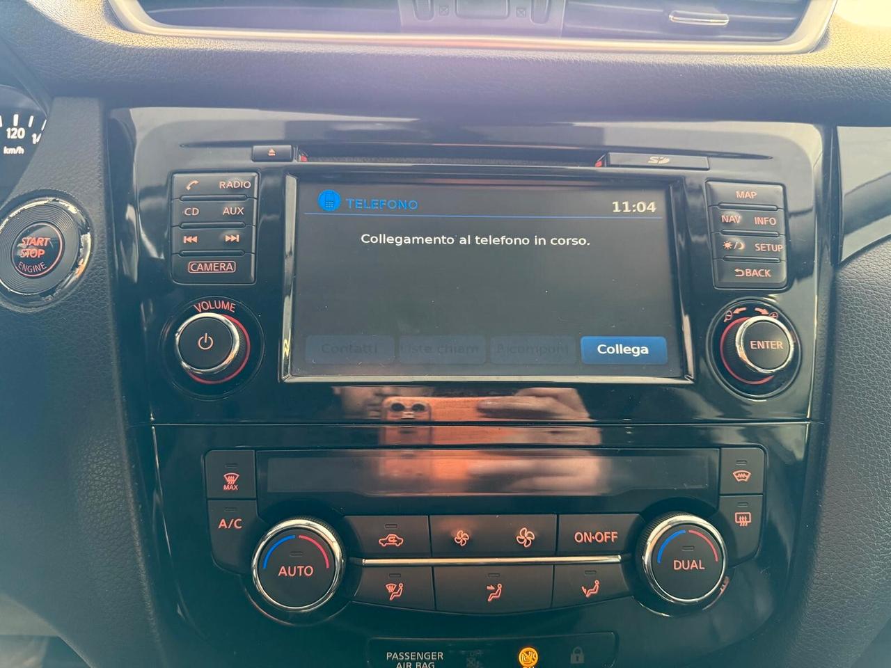 NISSAN QASHQAI TECNA 1.5 DCI 110CV TETTO NAVI CAM360 ANNO 2014