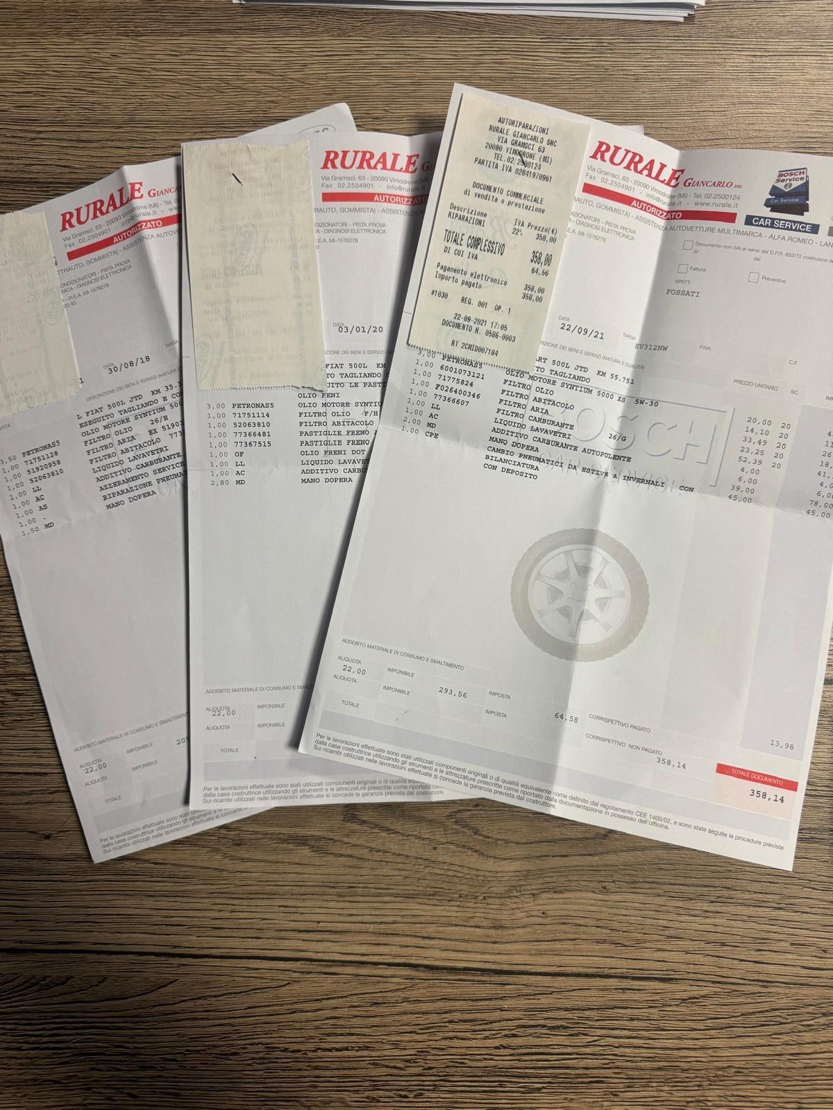 Fiat 500L 1.3 Multijet 85 CV Lounge PREZZO REALE! TUTTI I TAGLIANDI UFFICIALI FIAT!!UNICO PROPRIETARIO!