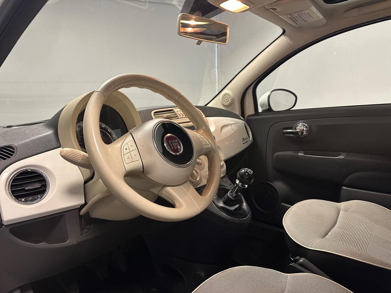 FIAT 500 1.2 GPL 69CV NEOPATENTATI LOUNGE TETTO PANORAMICO