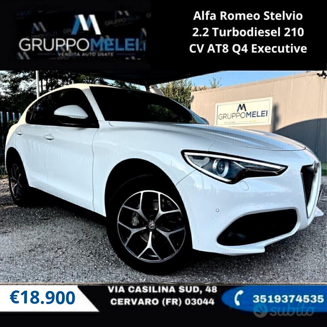 Alfa Romeo Stelvio 2.2 Turbodiesel 210 CV AT8 Q4 Executive