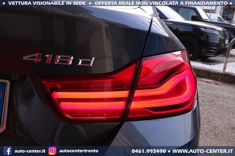 BMW Serie 4 Gran Coupé 418d Aut Gran Coupé Advantage *NAZIONALE